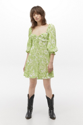 faithfull the brand green jumpsuit