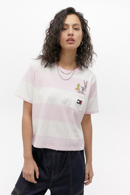 tommy jeans back stripe tee