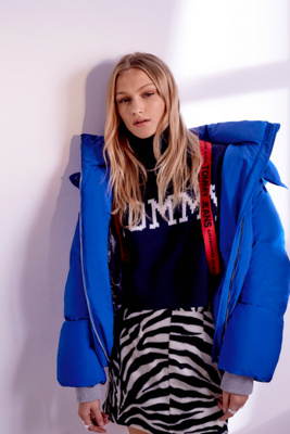 tommy jeans oversize down jacket