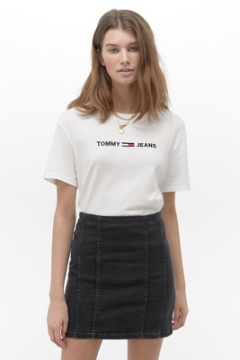 tommy jeans logo t shirt