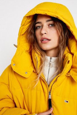 tommy jeans oversized hooded puffer jacket