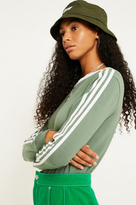 khaki adidas long sleeve top