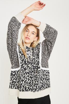 leopard adidas sweatshirt