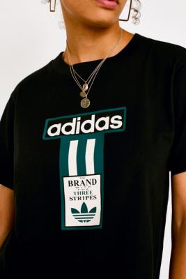 adidas brand with the 3 stripes shirt