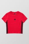 Thumbnail View 7: adidas Rot 3-Streifen Baby T-Shirt