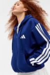 Thumbnail View 1: adidas Navy 3-Stripes Hoodie