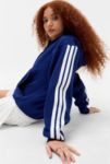 Thumbnail View 4: adidas Navy 3-Stripes Hoodie