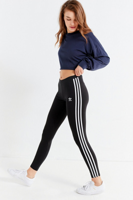 adidas three stripe leggings