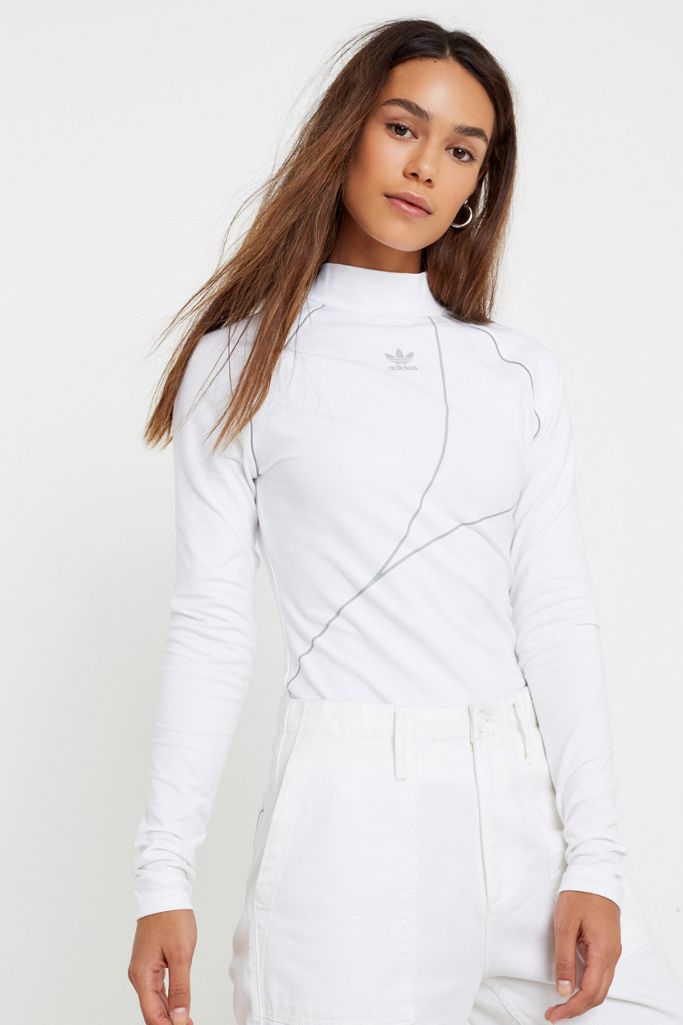 t shirt adidas femme blanc