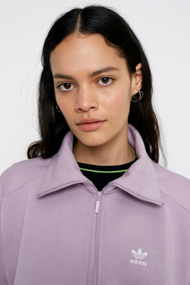 adidas locked up quarter zip lilac