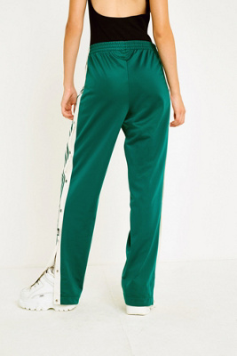 adidas green popper pants