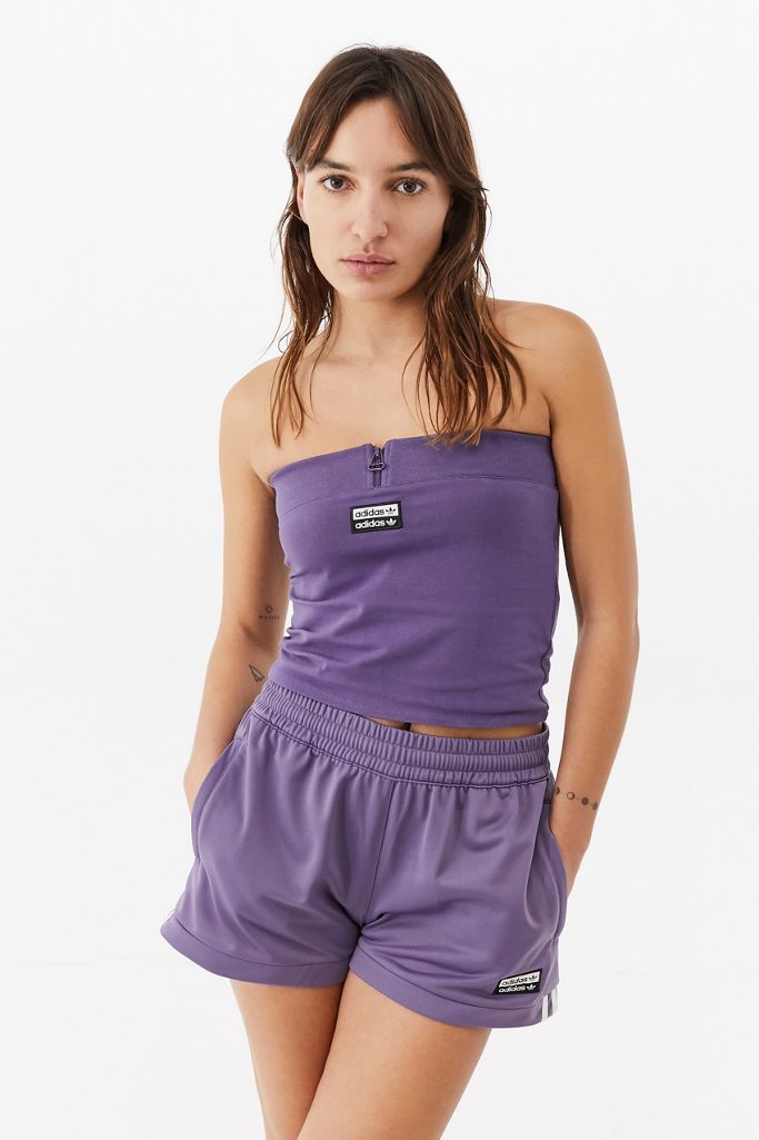 adidas Originals Zip Tube Top | Urban Outfitters UK