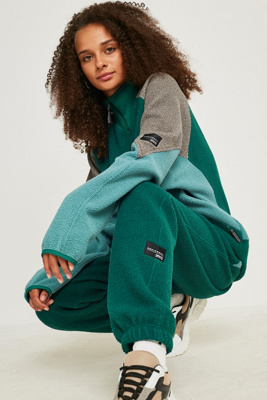 polar fleece track pants