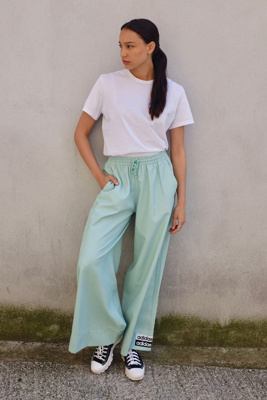 adidas originals wide leg pant