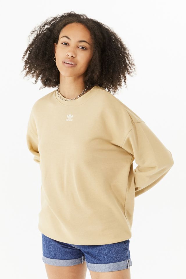 Adidas Originals Trefoil Crew Neck Sweatshirt Urban Outfitters Uk 7729