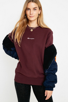 champion aubergine sweatshirt