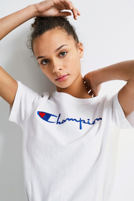 champion t shirt urban outfitters