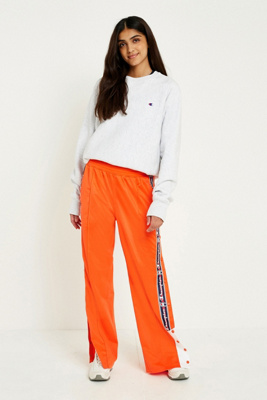 orange champion joggers