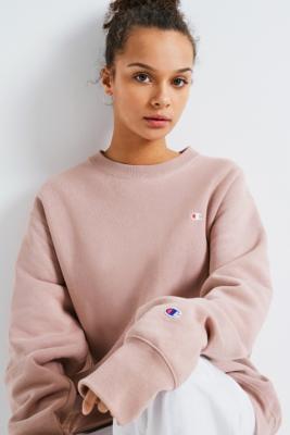 urban outfitters pink champion hoodie