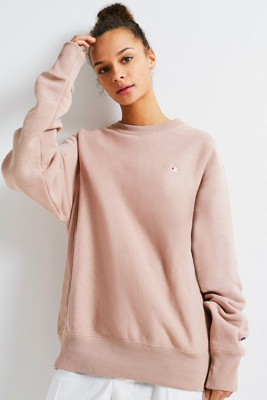 Champion X UO Blush Reverse Weave Crew 