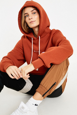 champion rust hoodie