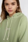 Champion UO Exclusive Sage Logo Script Hoodie | Urban Outfitters UK