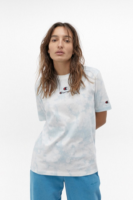 Champion Script Logo Tie-Dye T-Shirt 