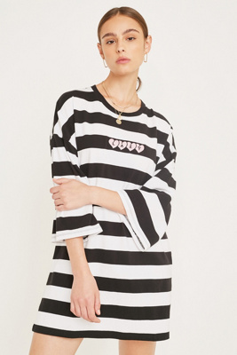 lazy oaf t shirt dress
