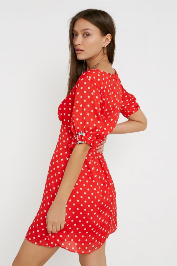The East Order Cherry Mini Dress | Urban Outfitters UK