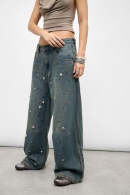 Jaded London Studded Colossus Jeans