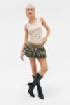 Thumbnail View 1: Jaded London Tree Camo Puffball Mini Skirt