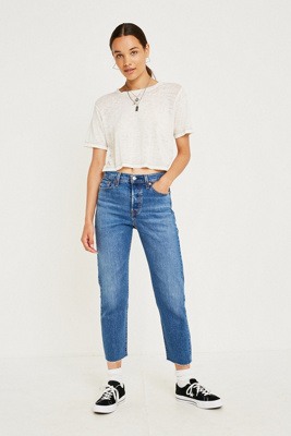 levi's wedgie straight jeans love triangle