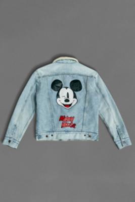 levi's mickey mouse denim jacket