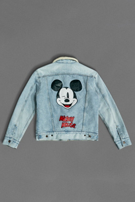 levis jacket mickey mouse