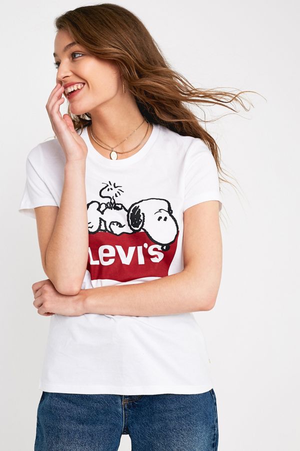 levi's snoopy denim jacket