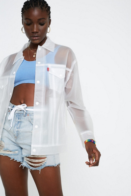 levis clear jacket