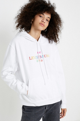 levi jumper white