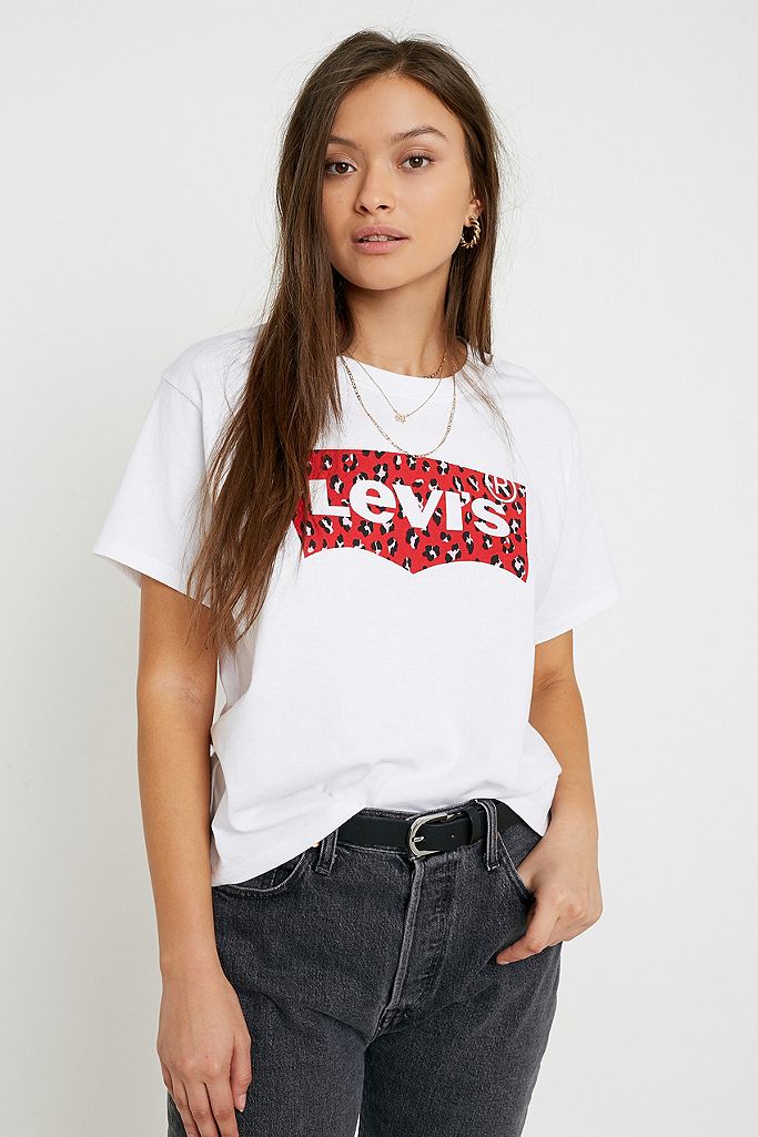 Levi's Animal Print Varsity T-Shirt | Urban Outfitters UK