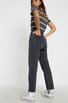 levis 501 crop black