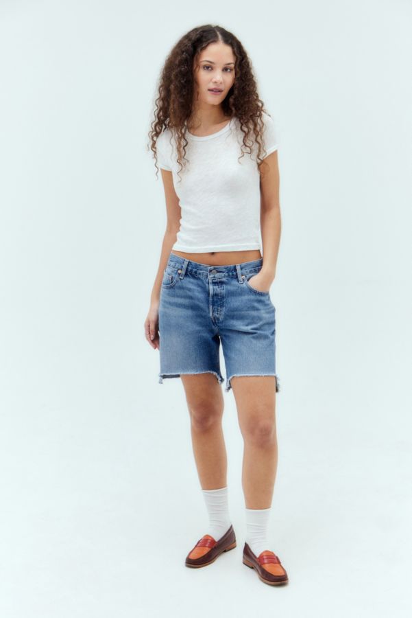 Slide View: 2: Levi's 501 - Short Feeling The Music en denim