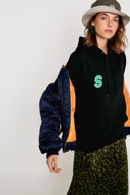 stussy college arc hoodie