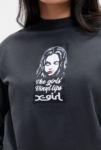 Thumbnail View 4: X-girl Vinyl Lips Face Long Sleeve T-Shirt