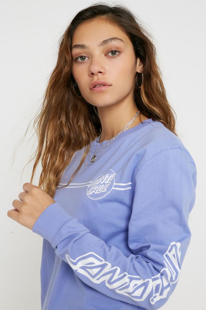 Santa Cruz Opus Dot Long-Sleeve Skate T-shirt | Urban Outfitters UK