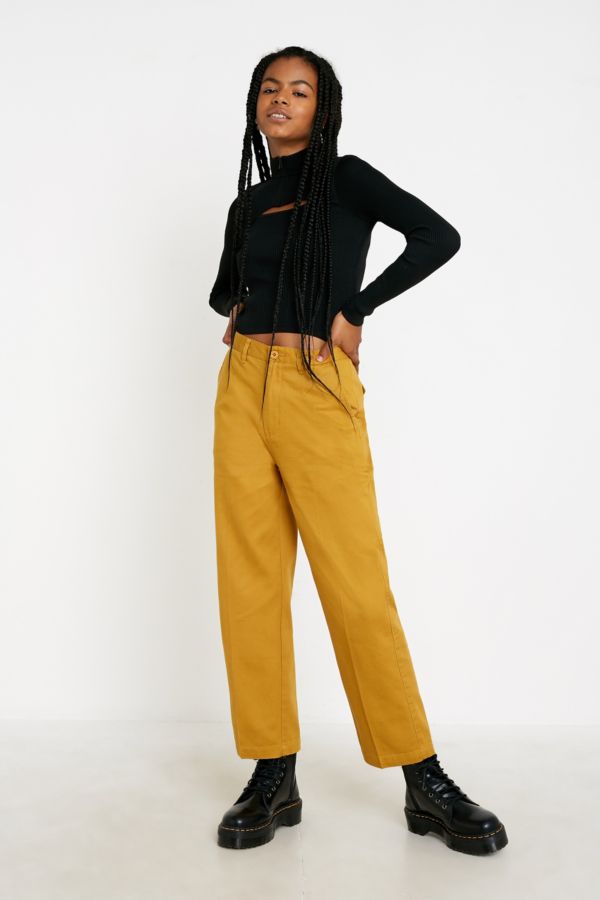 Santa Cruz Nolan Bronze Chino Trousers | Urban Outfitters UK