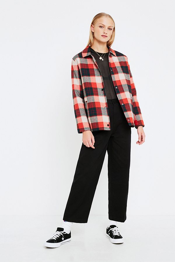 Santa Cruz Nolan Black Workwear Trousers | Urban Outfitters UK