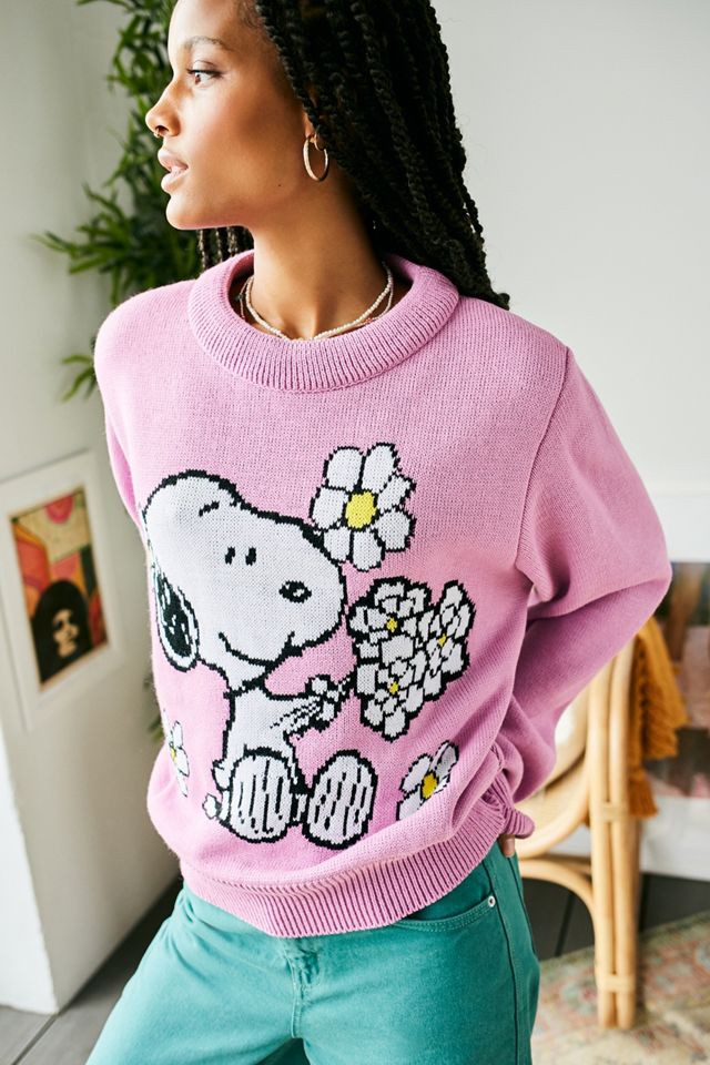Vintage Supply X Peanuts Knit Jumper Urban Outfitters UK