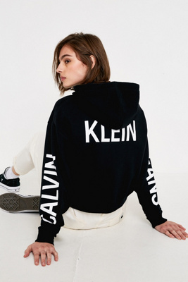 calvin klein jean hoodie