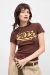 Thumbnail View 1: Von Dutch UO Exclusive Chocolate T-Shirt