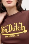 Thumbnail View 2: Von Dutch UO Exclusive Chocolate T-Shirt