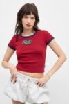 Vista en miniatura 1: Camiseta Ringer Roja Von Dutch UO Exclusiva